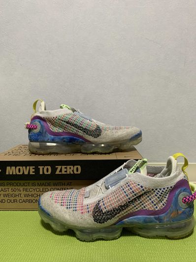 Nike Air Vapormax 2020 Flyknit "Pure Platinum/Multi Color/Black"