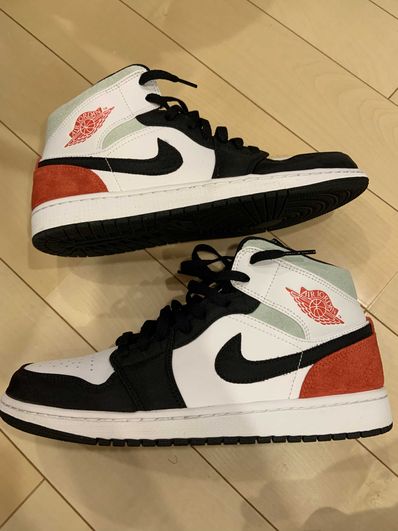 Nike Air Jordan 1 Mid SE "Black/Red/White"