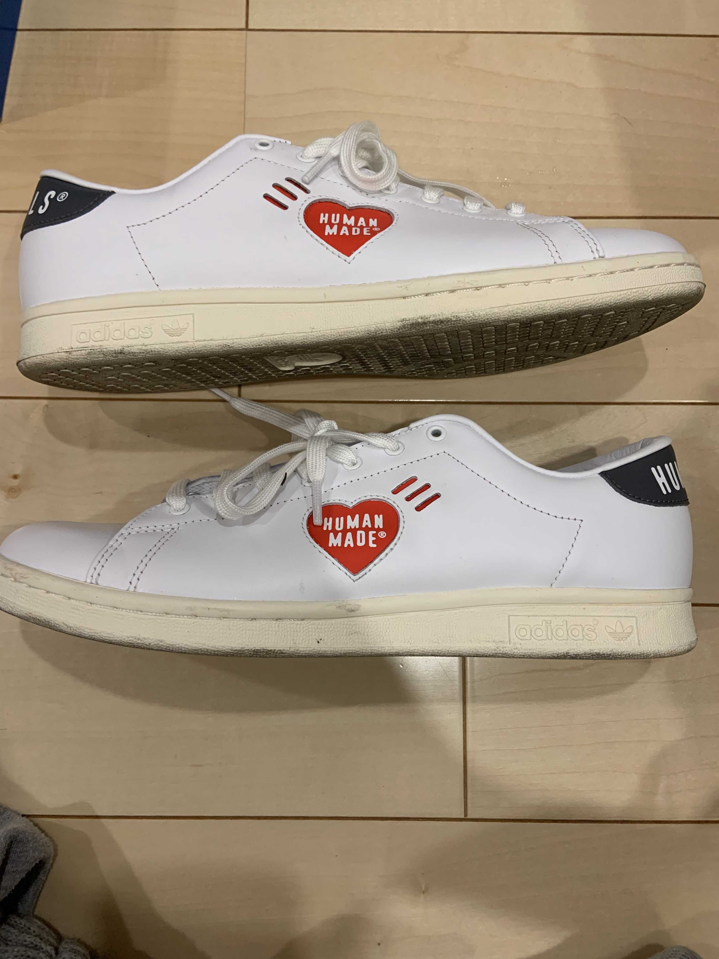 HUMAN MADE × adidas Stan Smith "WHITE/GREY"