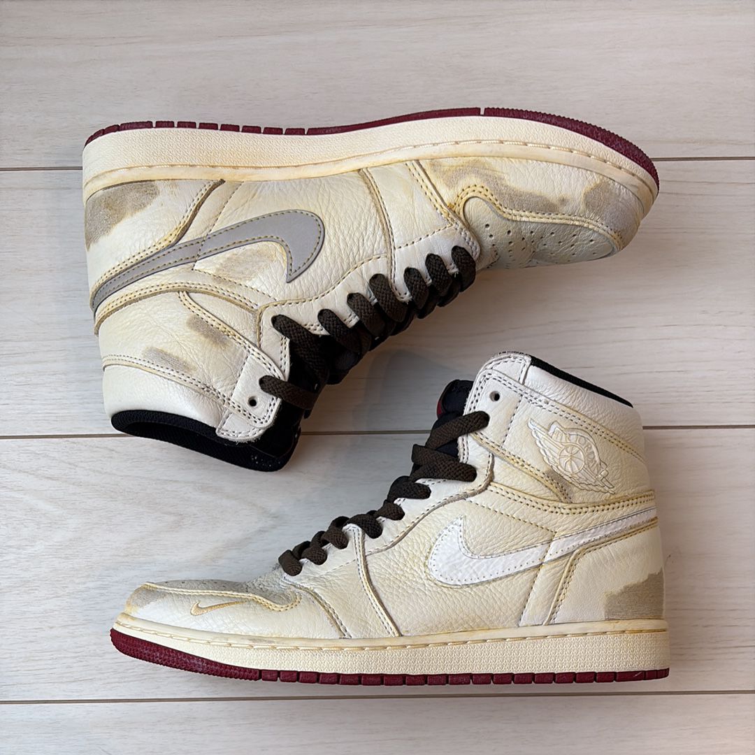 Nigel Sylvester × Nike Air Jordan 1 Retro High OG "Sail"