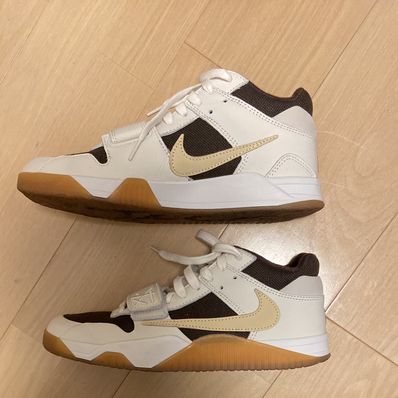 Travis Scott × Nike Jordan Jumpman Jack TR "Sail and Dark Mocha"