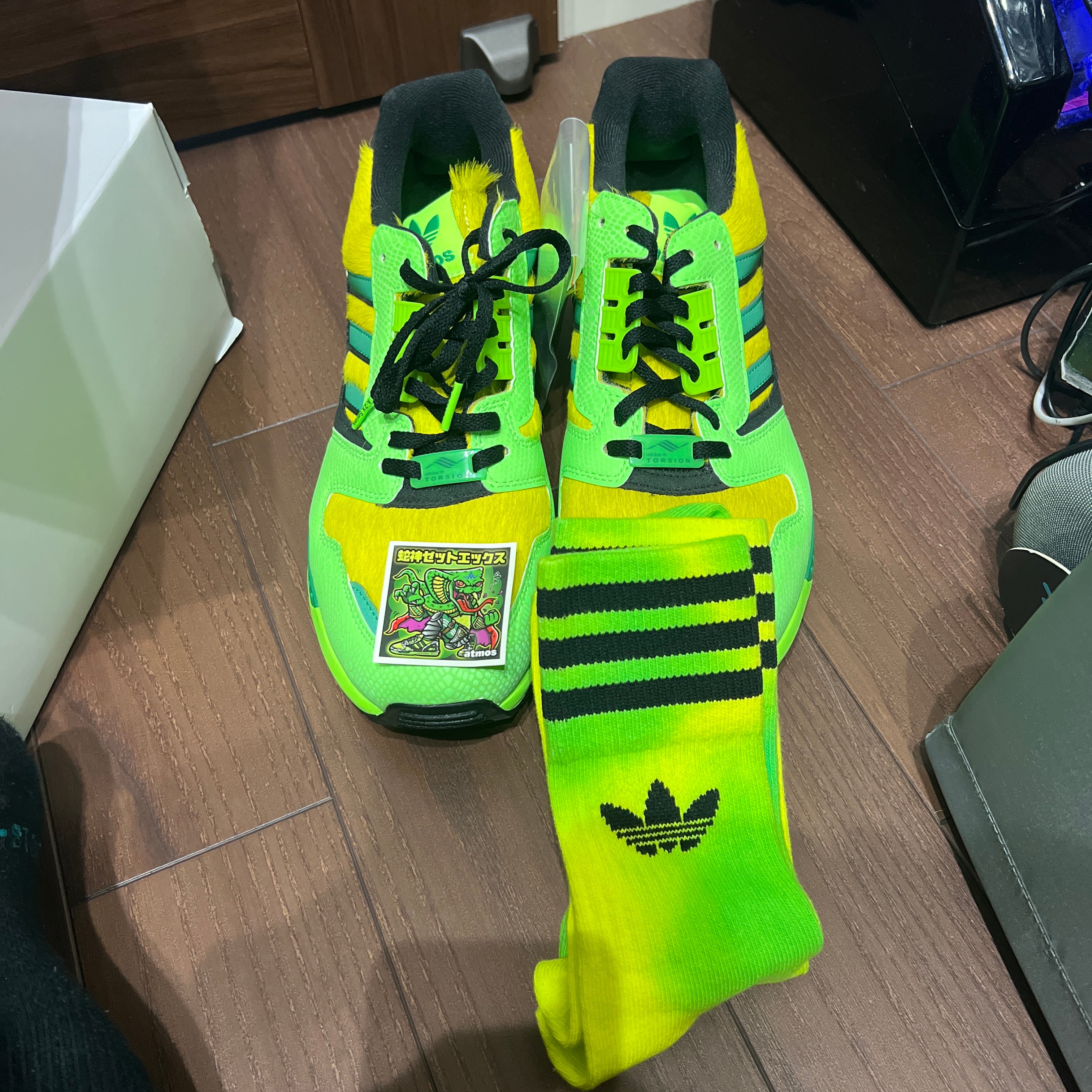 atmos × adidas ZX 8000 "G-SNK"