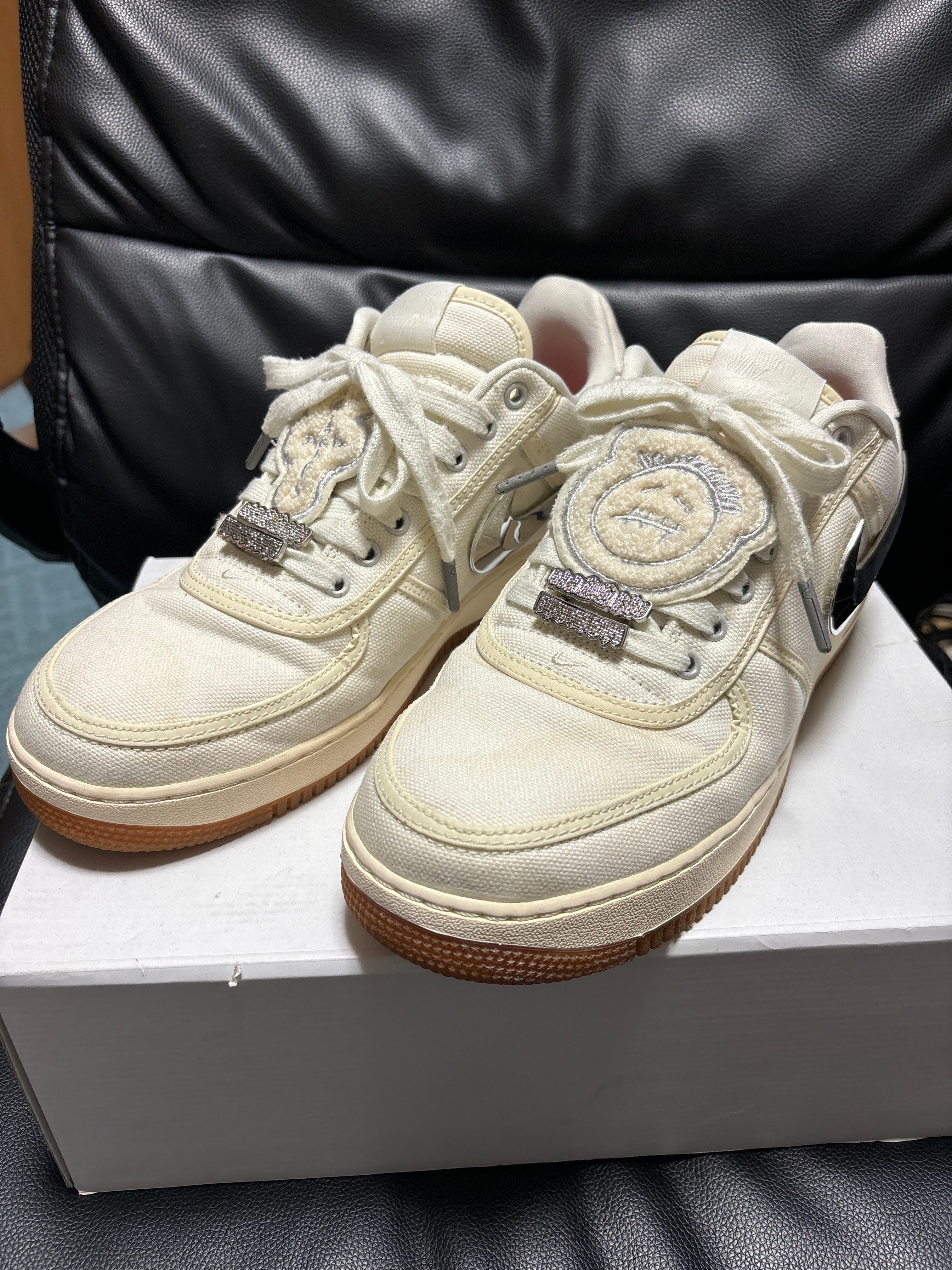 Travis Scott × Nike Air Force 1 Low "Sail"