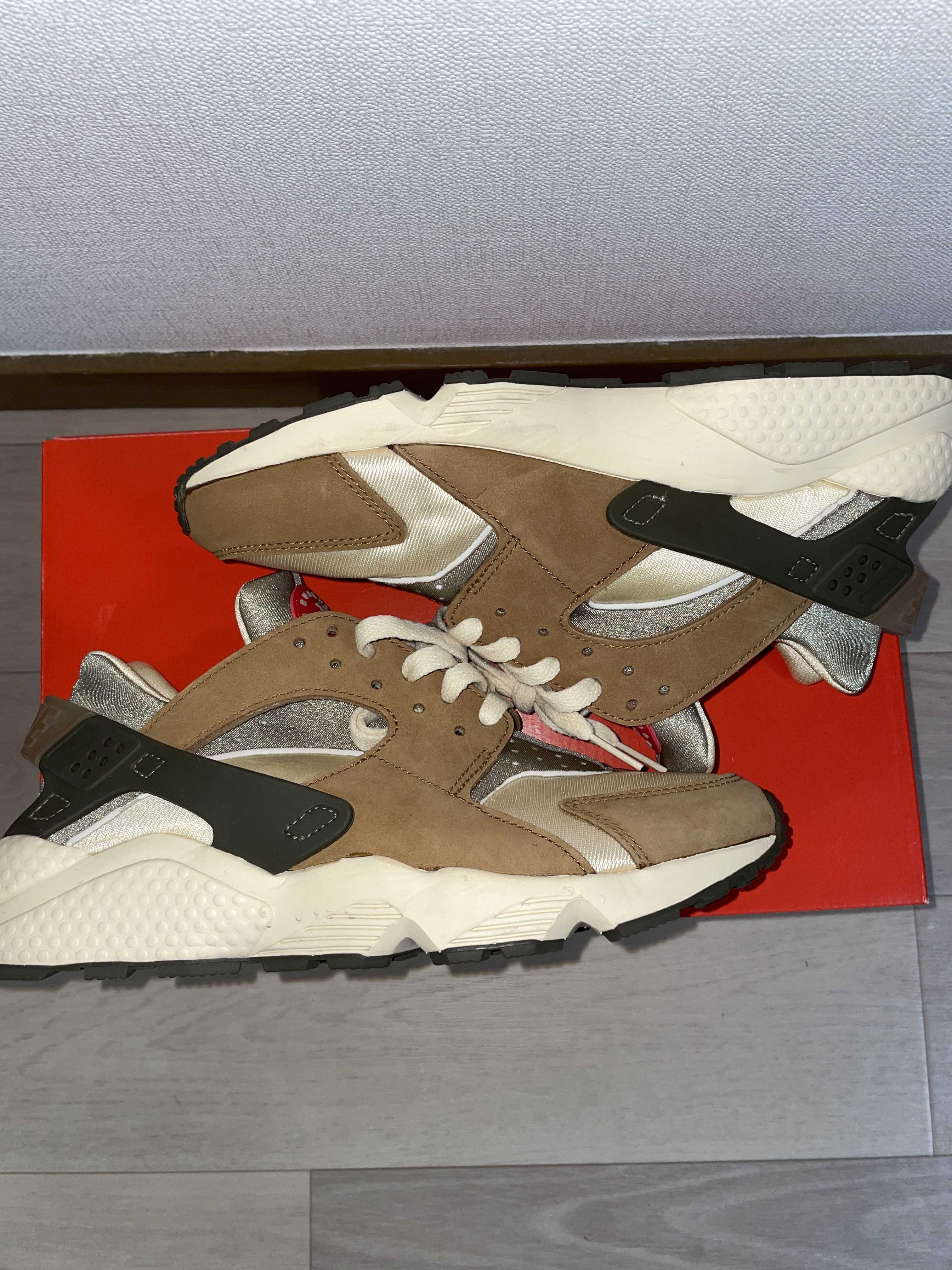 Stussy × Nike Air Huarache "Desert Oak"