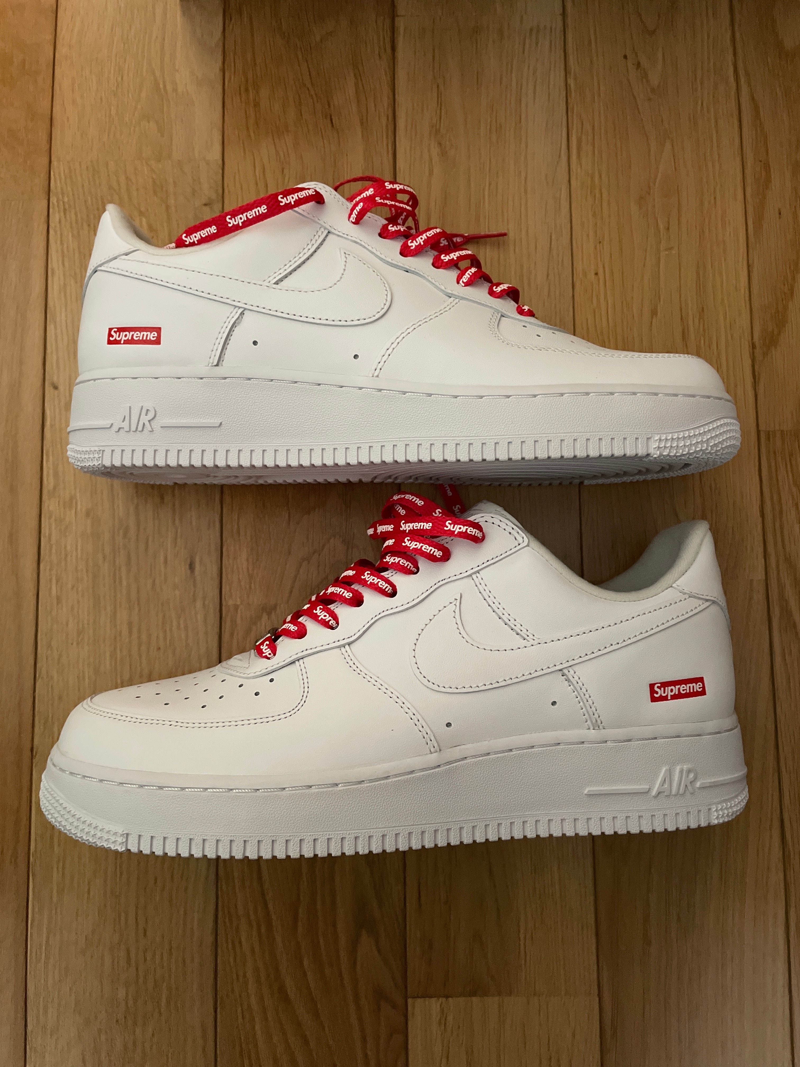 Supreme × Nike Air Force 1 Low "White"