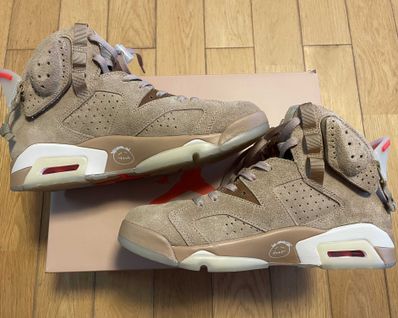 Travis Scott × Nike Air Jordan 6 "British Khaki"