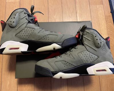 Travis Scott × Nike Air Jordan 6 Retro "Medium Olive"