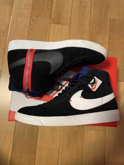 NIKE Women's BLAZER MID REBEL "BLACK WHITE"