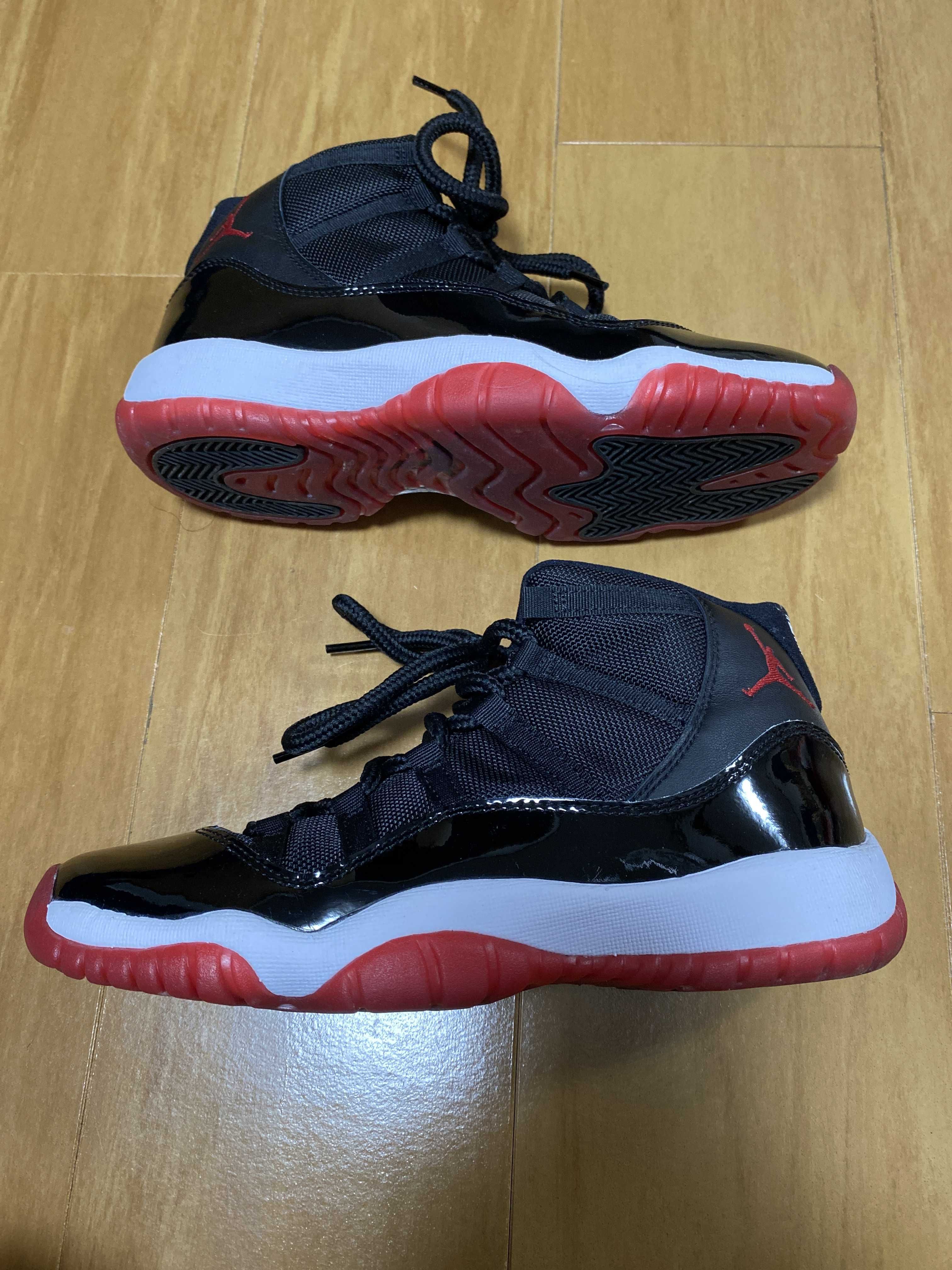 NIKE AIR JORDAN 11 RETRO GS "BRED"