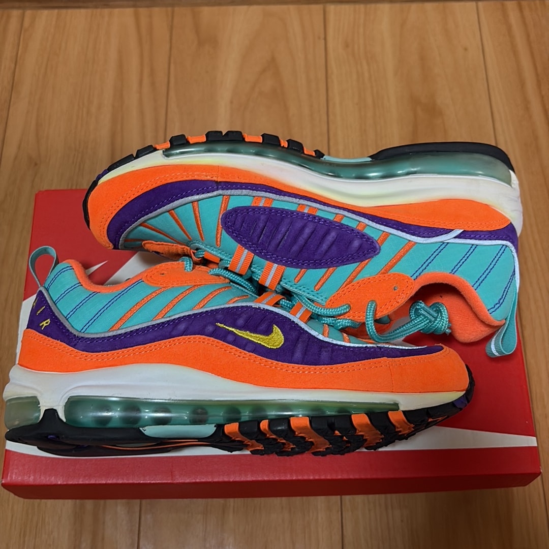 Nike Air Max 98 QS "Cone/Tour Yellow"