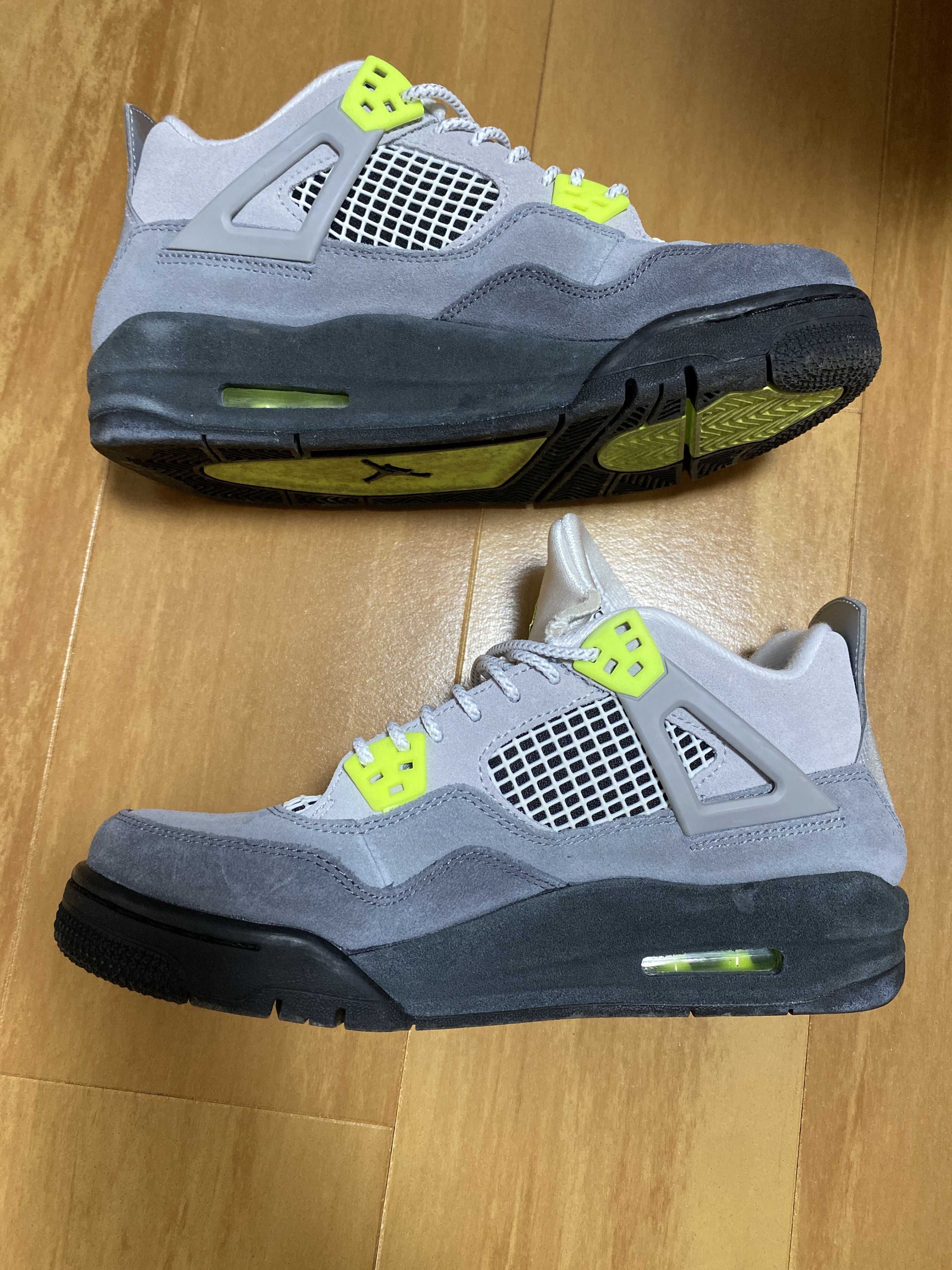 NIKE AIR JORDAN 4 RETRO SE GS "NEON"