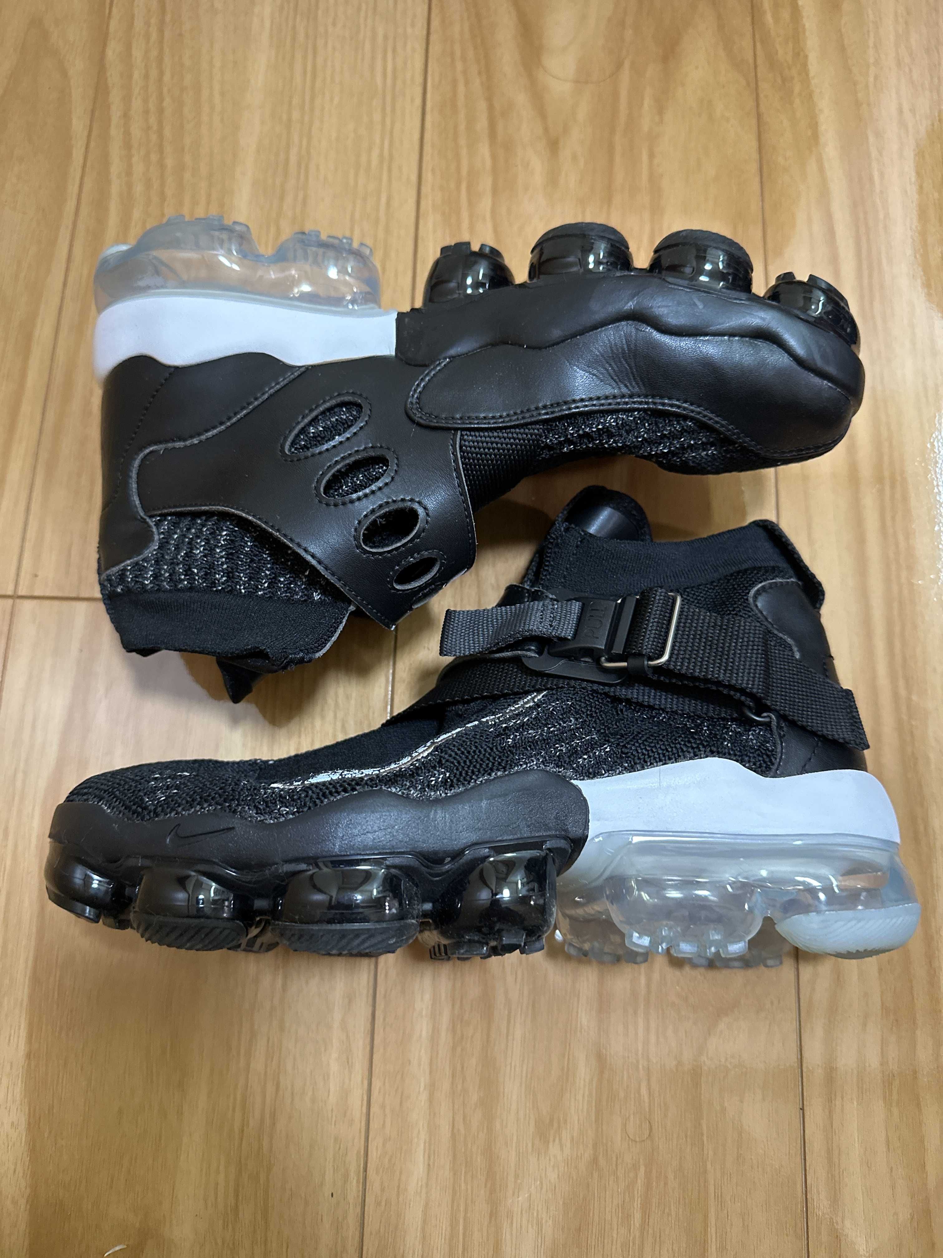 Nike Air Vapopmax Premier Flyknit "Black/Metallic Silver/White"