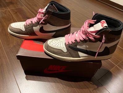 Travis Scott × Nike Air Jordan 1 Retro High OG TS SP "Sail/Dark Mocha"