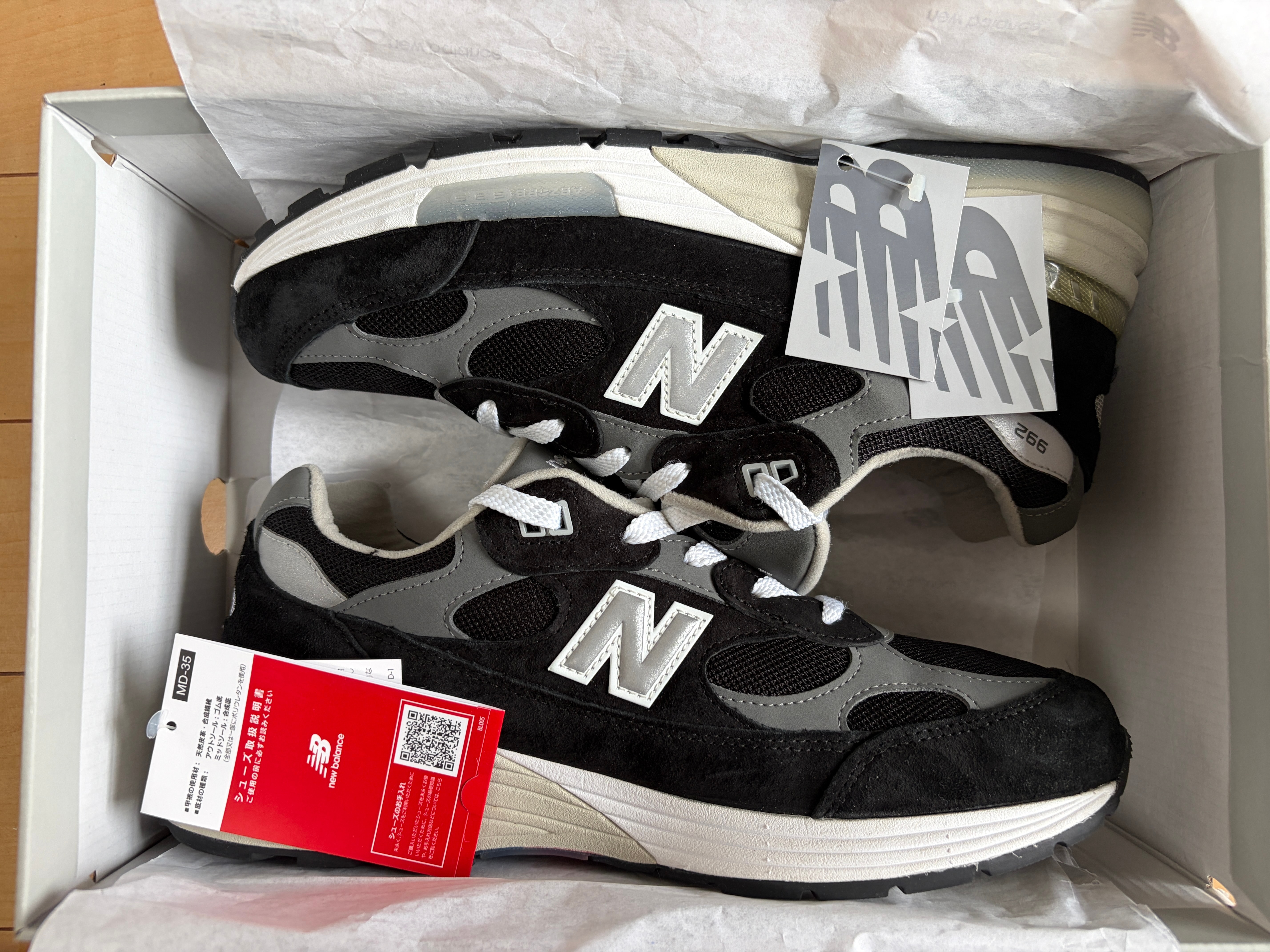 New Balance 992 "Black" (2025)