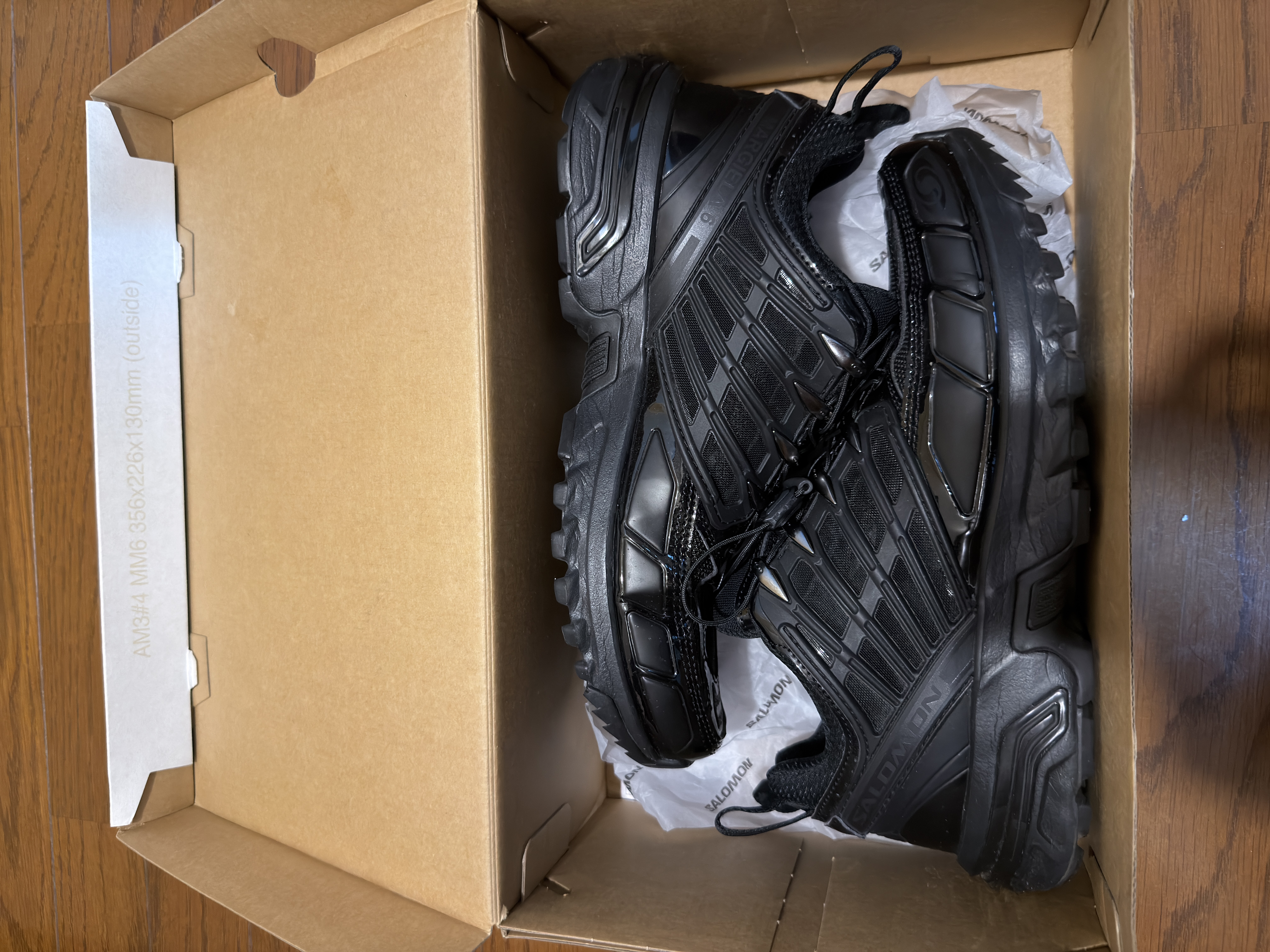 MM6 Maison Margiela × Salomon ACS Pro "Black/Quiet Shade"