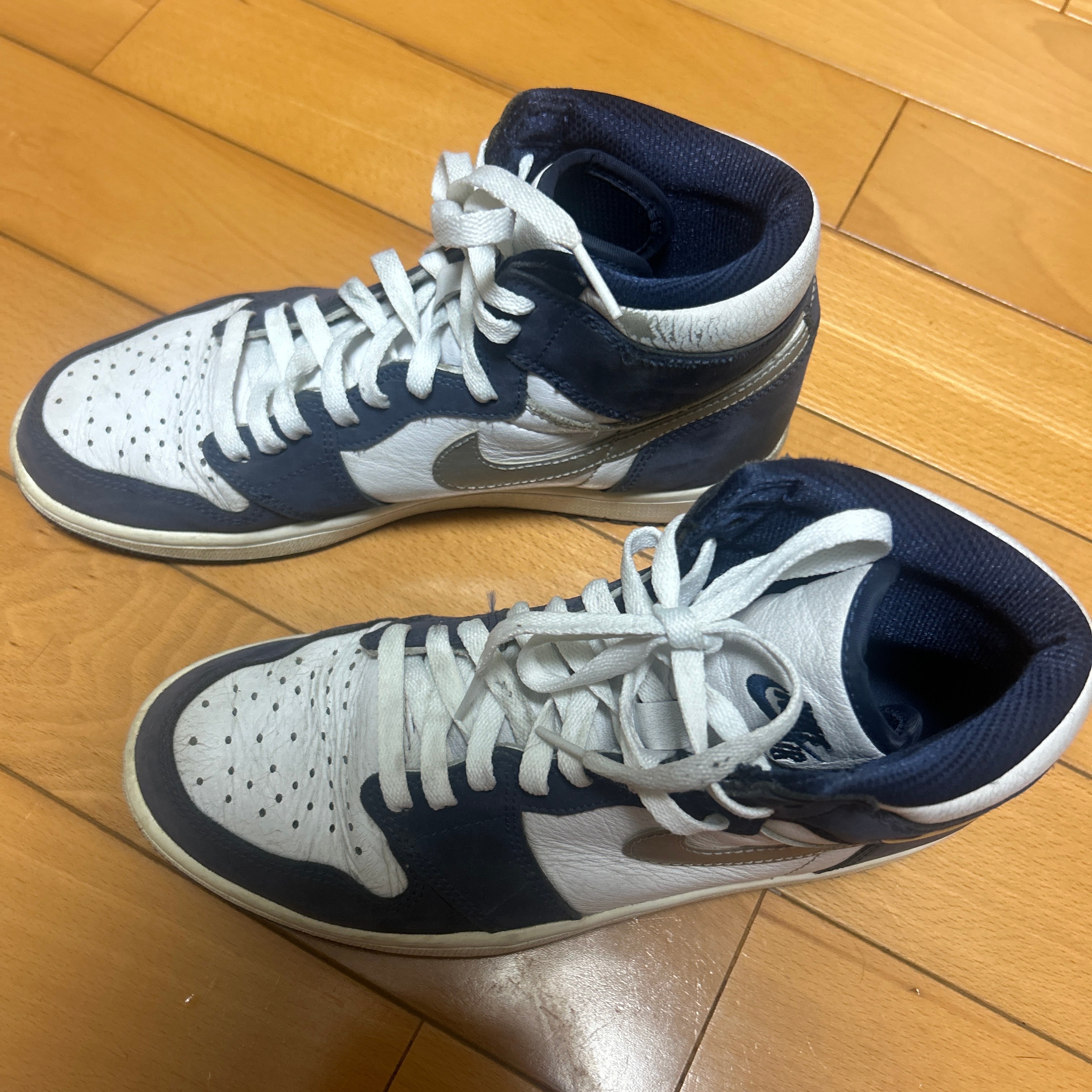 Nike Air Jordan 1 High OG CO.JP "White/Midnight Navy" (2020)(ブリーフケースなし)