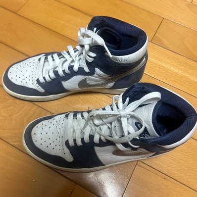 Nike Air Jordan 1 High OG CO.JP "White/Midnight Navy" (2020)(ブリーフケースなし)