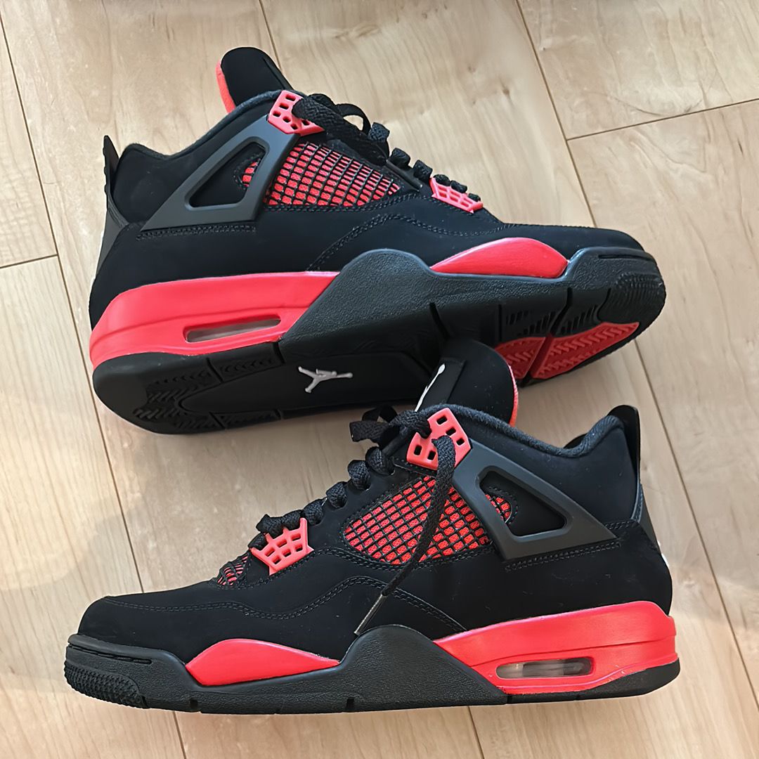 Nike Air Jordan 4 "Red Thunder/Crimson"