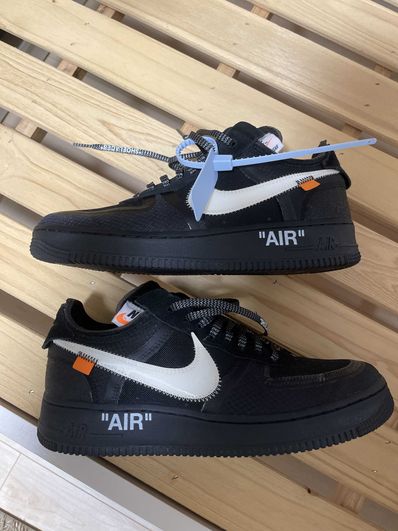 Off-White × Nike Air Force 1 Low "Black"