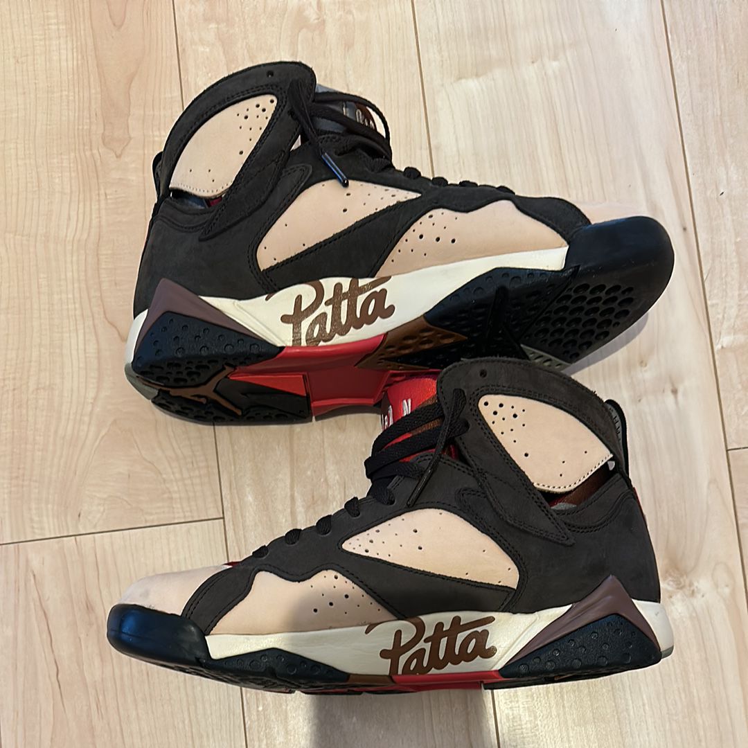 Patta × Nike Air Jordan 7 OG "Brown"