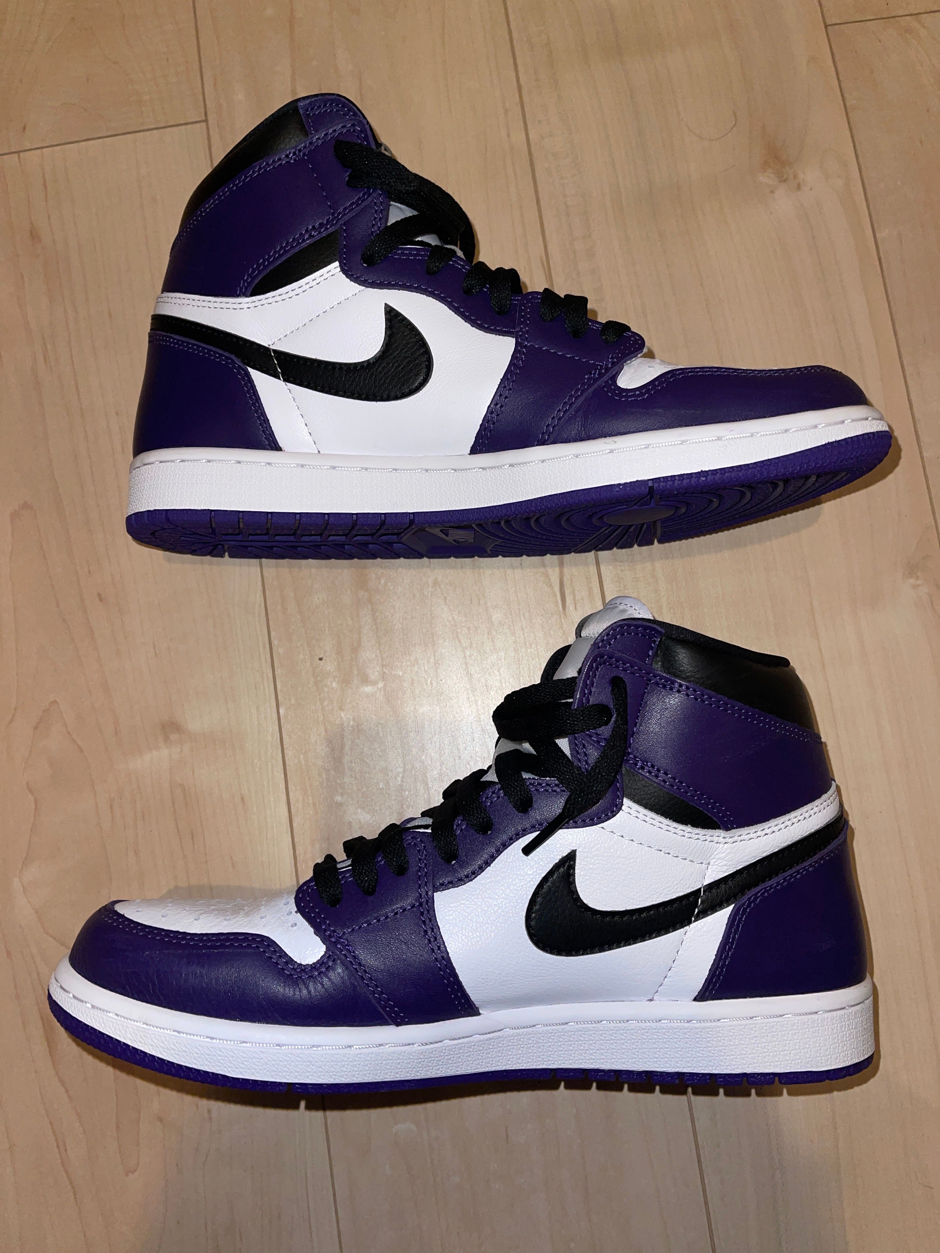 Nike Air Jordan 1 Retro High OG "Court Purple White/Black" (2020)