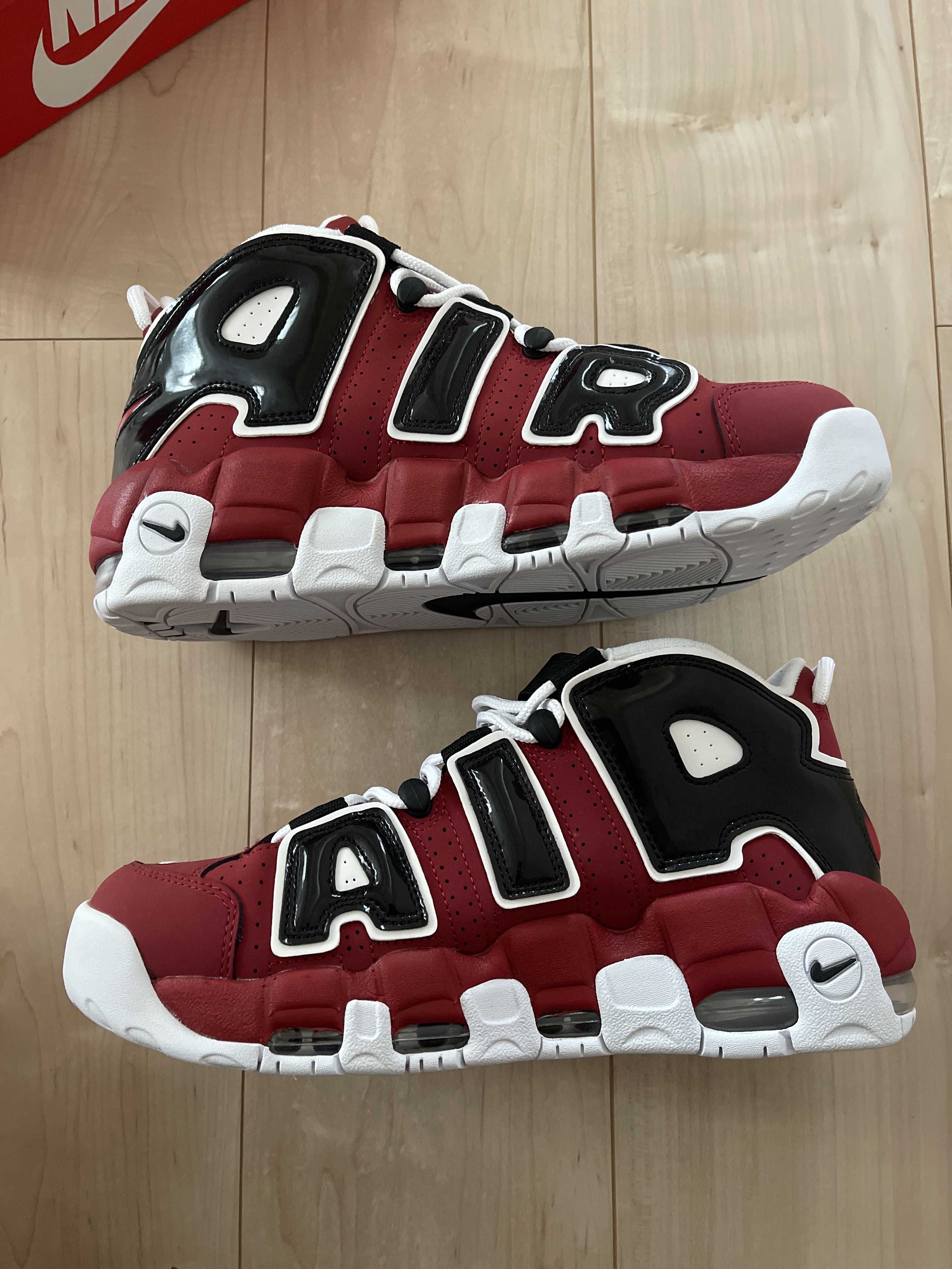 Nike Air More Uptempo ’96 "Black and Varsity Red" (2021)