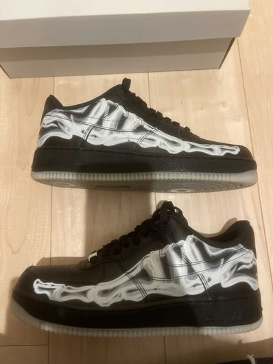 Nike Air Force 1 Low "Black Skeleton"