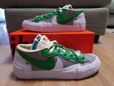 sacai × Nike Blazer Low "Classic Green"