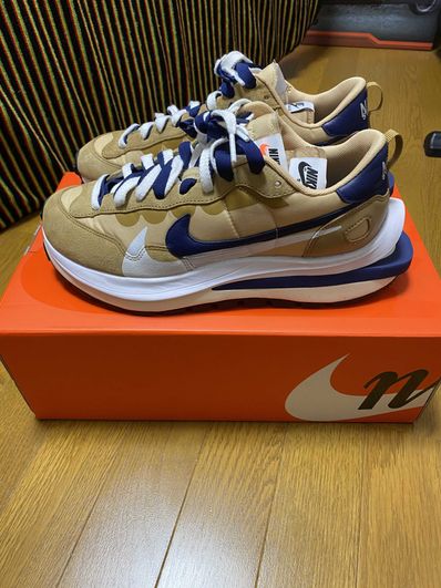 Sacai × Nike Vapor Waffle "Sesame And Blue Void"