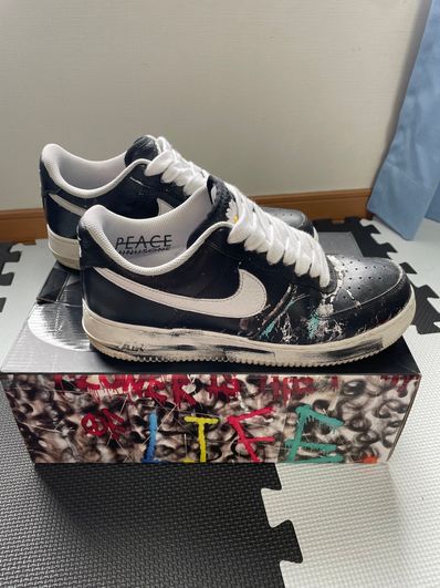 PEACEMINUSONE × Nike Air Force 1 Low Para Noise "Black" / G-DRAGON