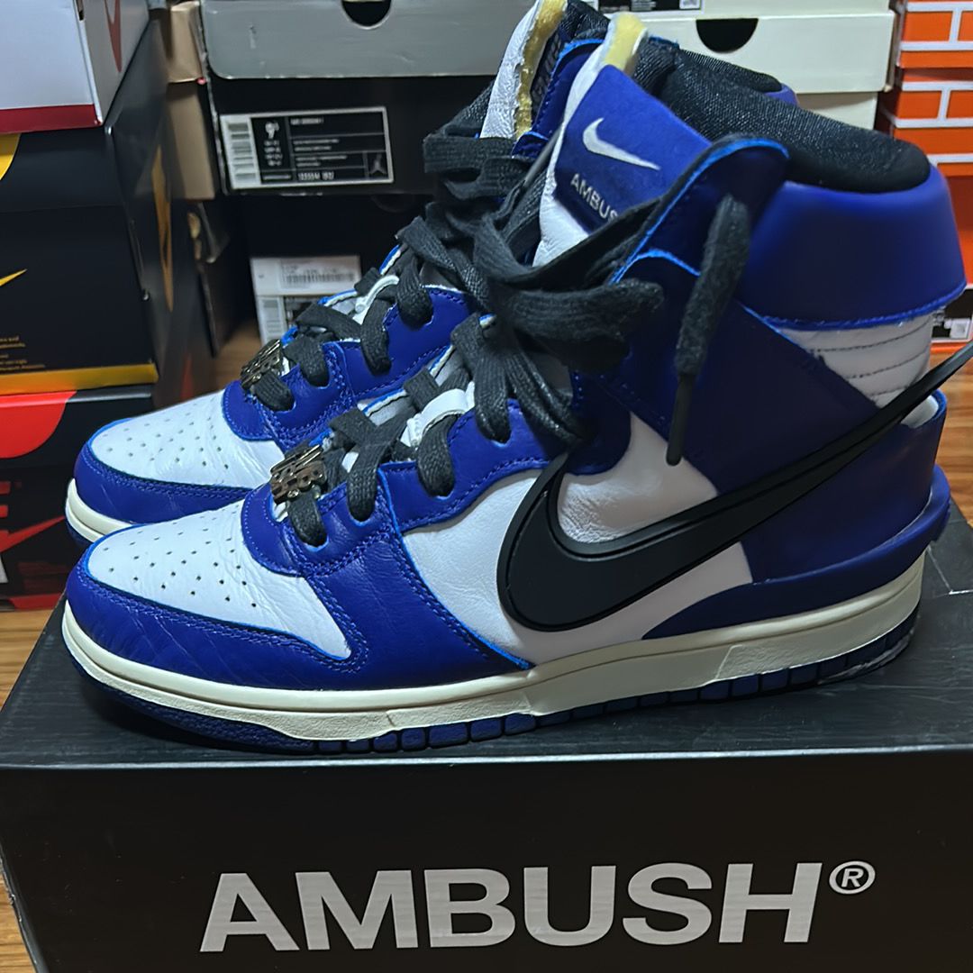 AMBUSH × NIKE DUNK HIGH "DEEP ROYAL"