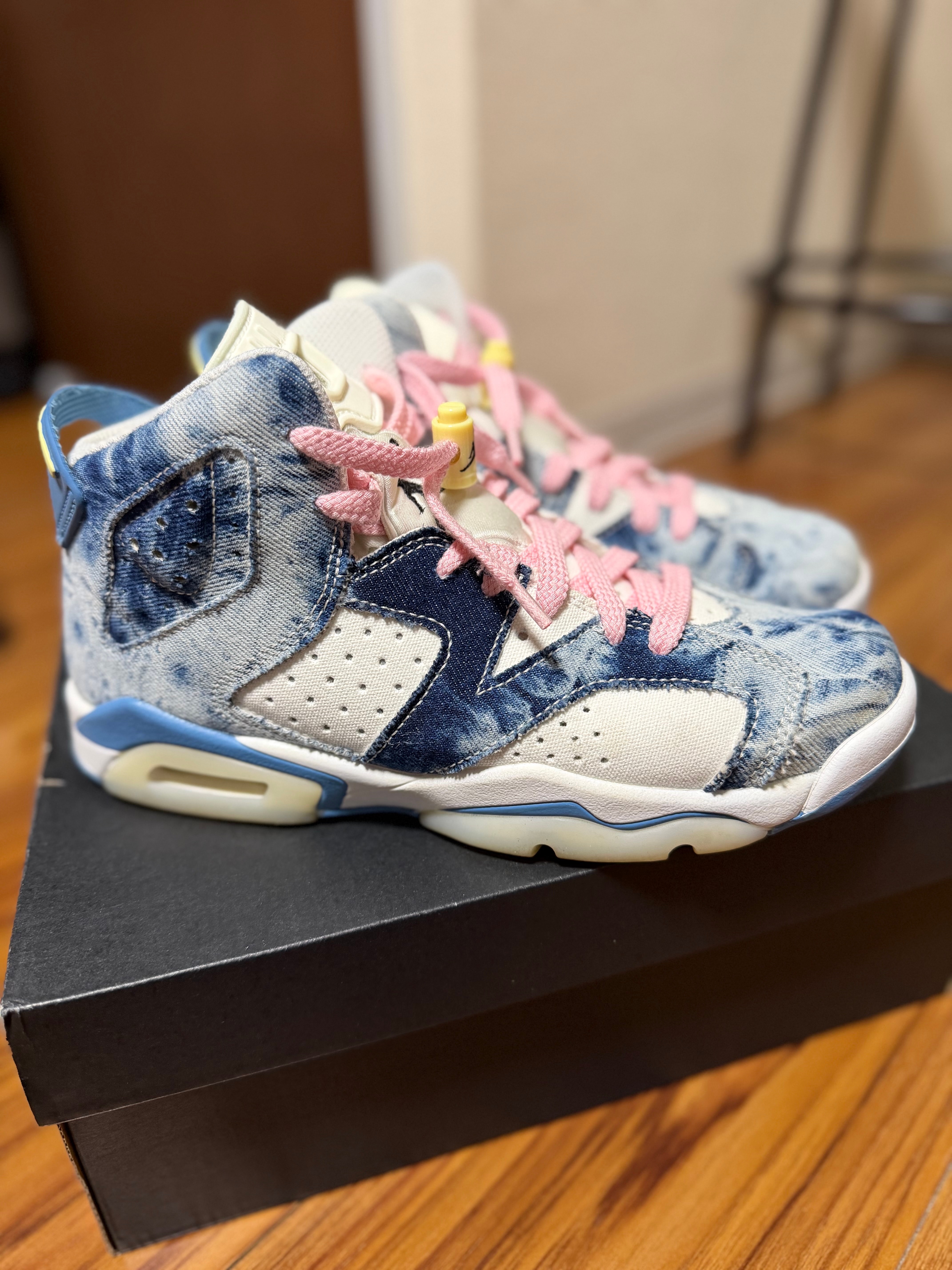 Nike GS Air Jordan 6 "Washed Denim"
