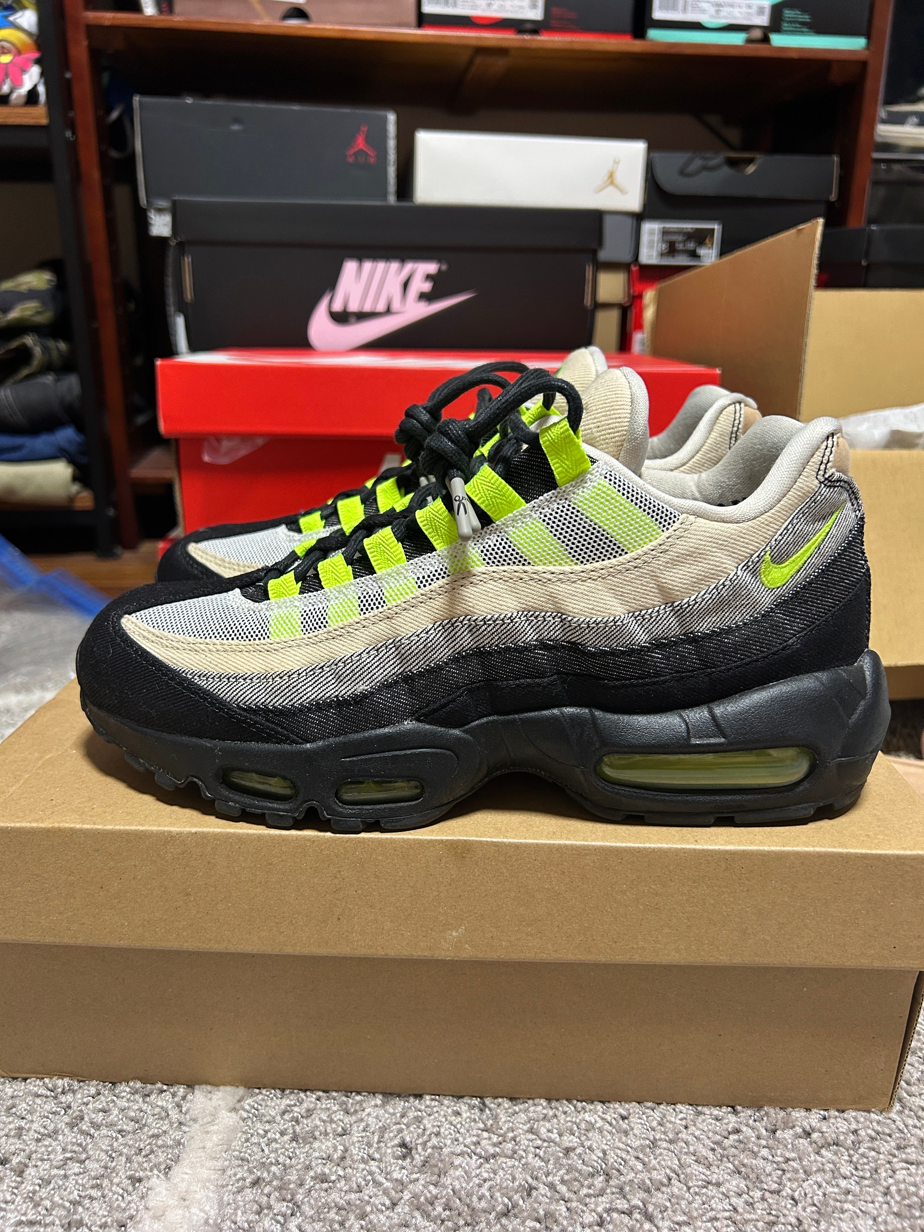 DENHAM × Nike Air Max 95 "Volt"