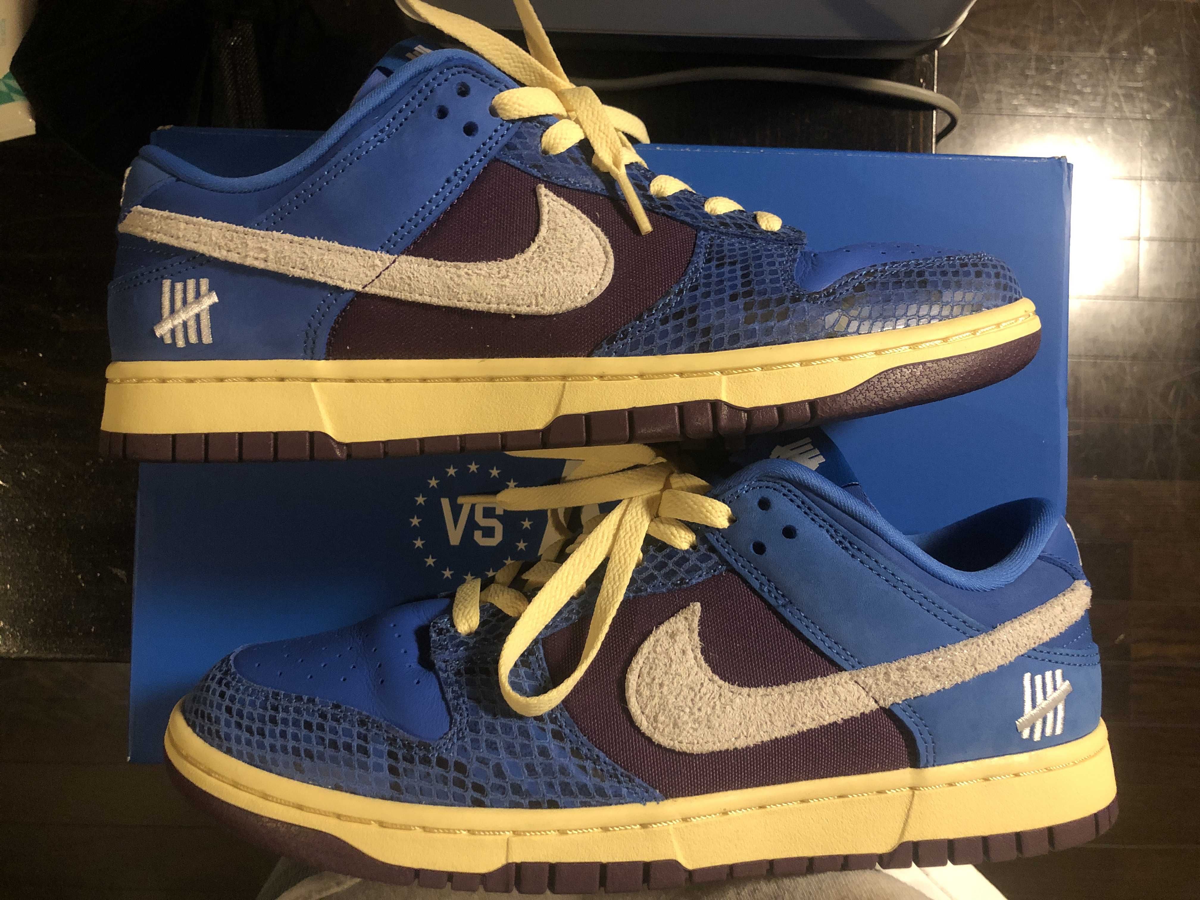 UNDEFEATED × Nike Dunk Low SP "Royal"