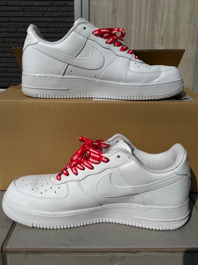 Supreme × Nike Air Force 1 Low "White"