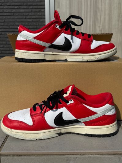 Nike Dunk Low Retro PRM "Chicago Split"