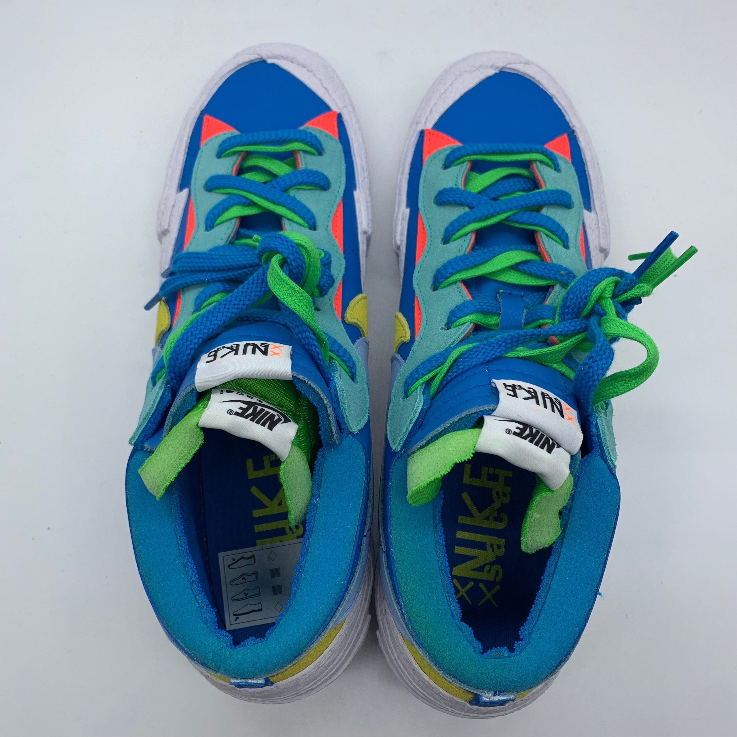 KAWS × sacai × Nike Blazer Low "Neptune Blue"