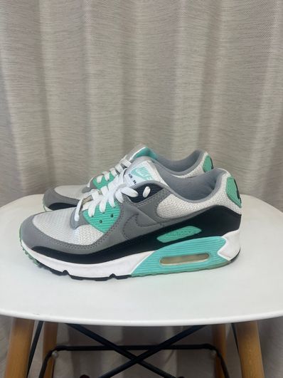NIKE AIR MAX 90 "HYPER TURQUOISE/PARTICLE GREY"