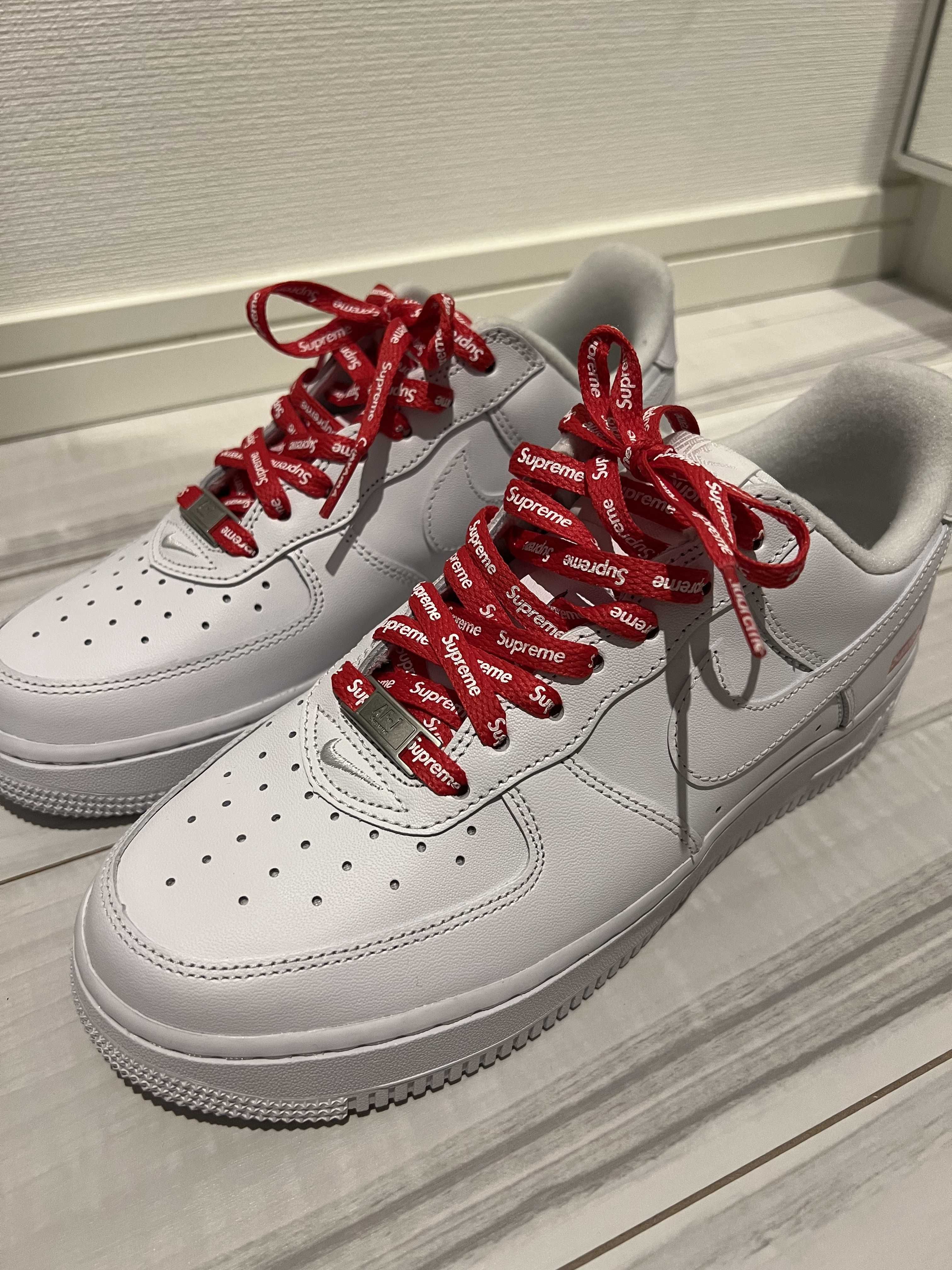 Supreme × Nike Air Force 1 Low "White"