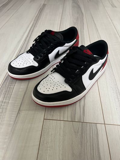 Nike Air Jordan 1 Retro Low OG "Black Toe"