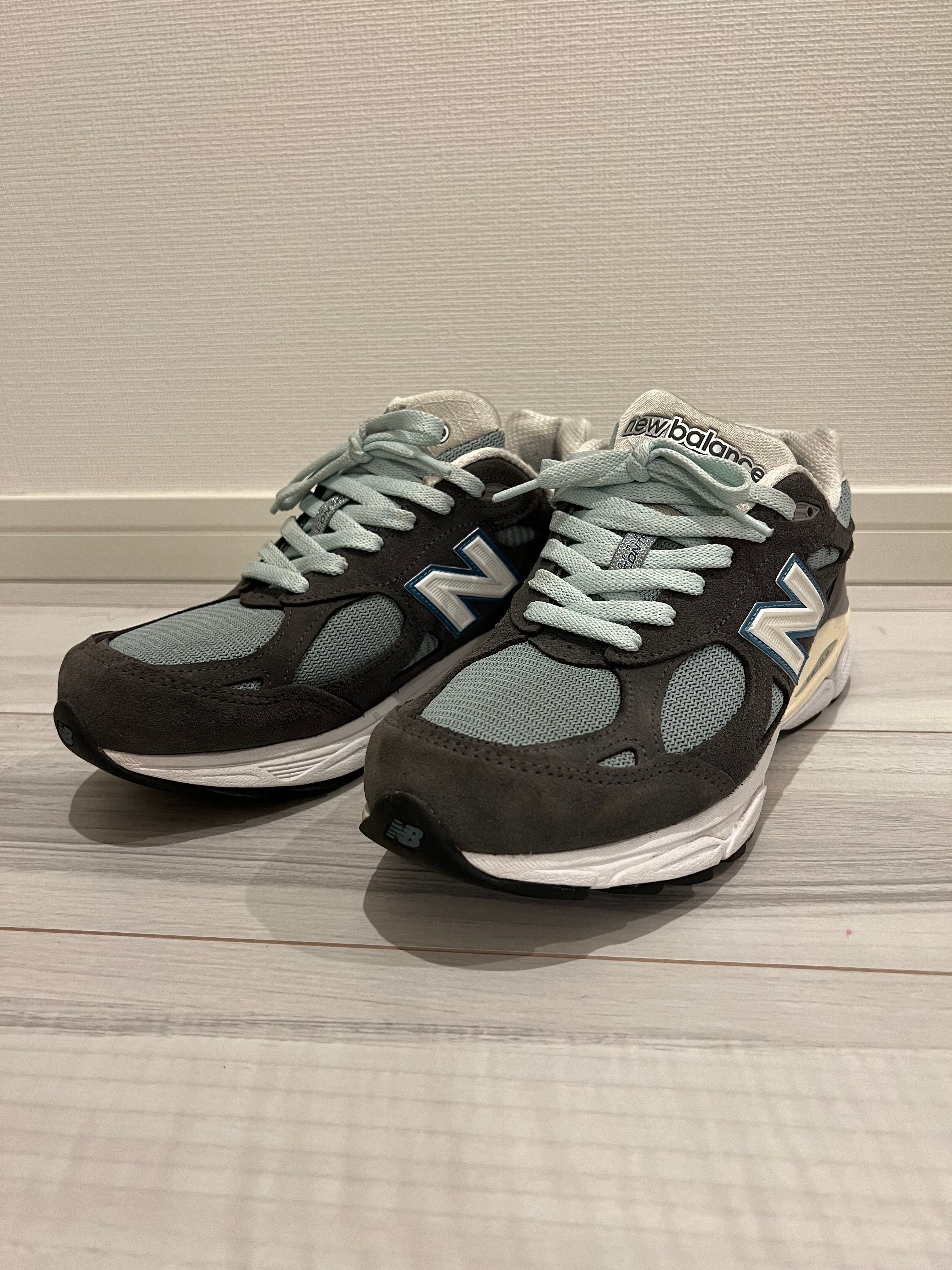 KITH × New Balance 990V3 "Steel Blue"