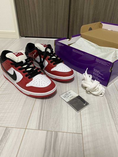 Nike SB Dunk Low Pro "J-Pack Chicago/Varsity Red and White"