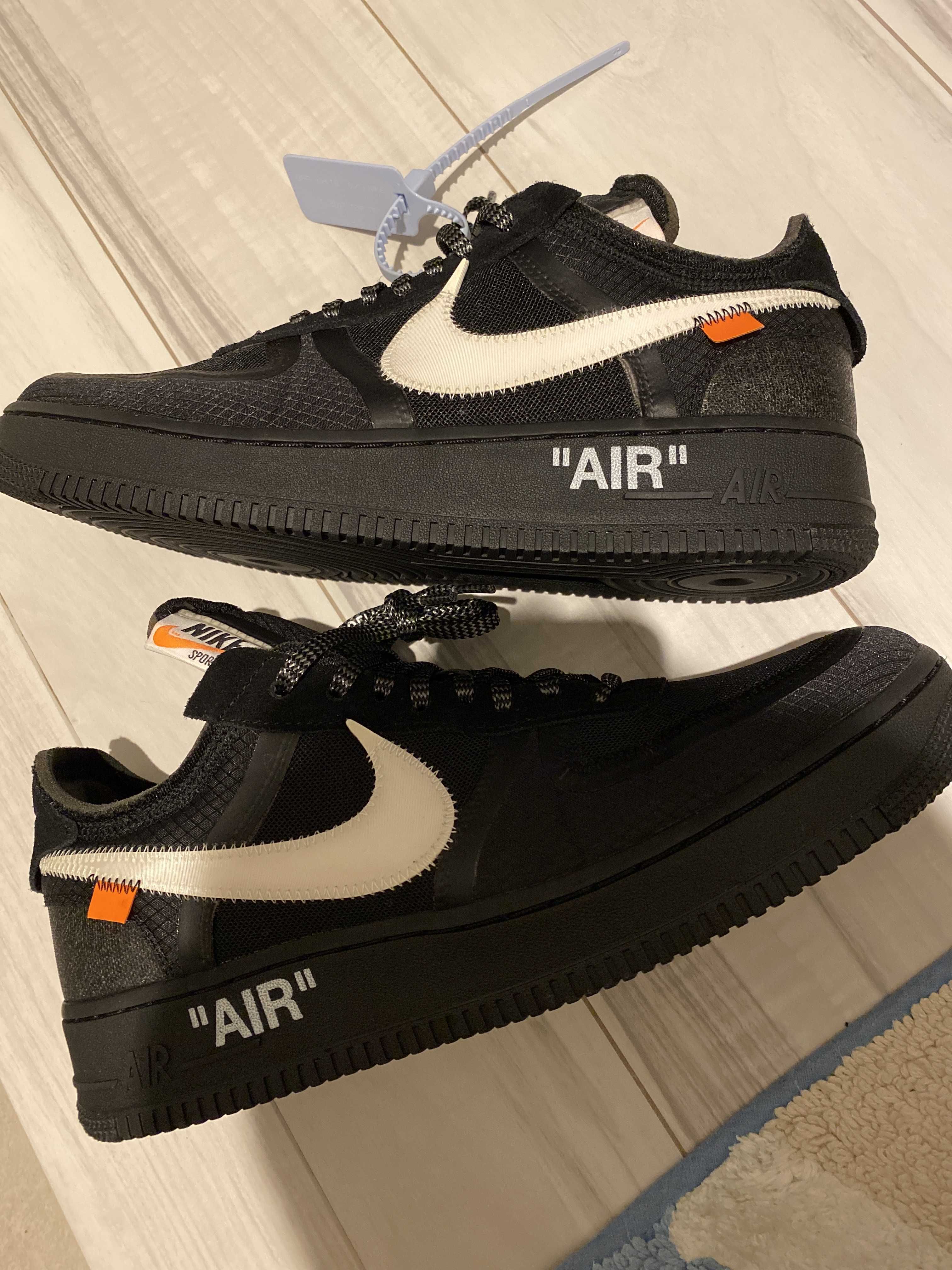 Off-White × Nike Air Force 1 Low "Black"