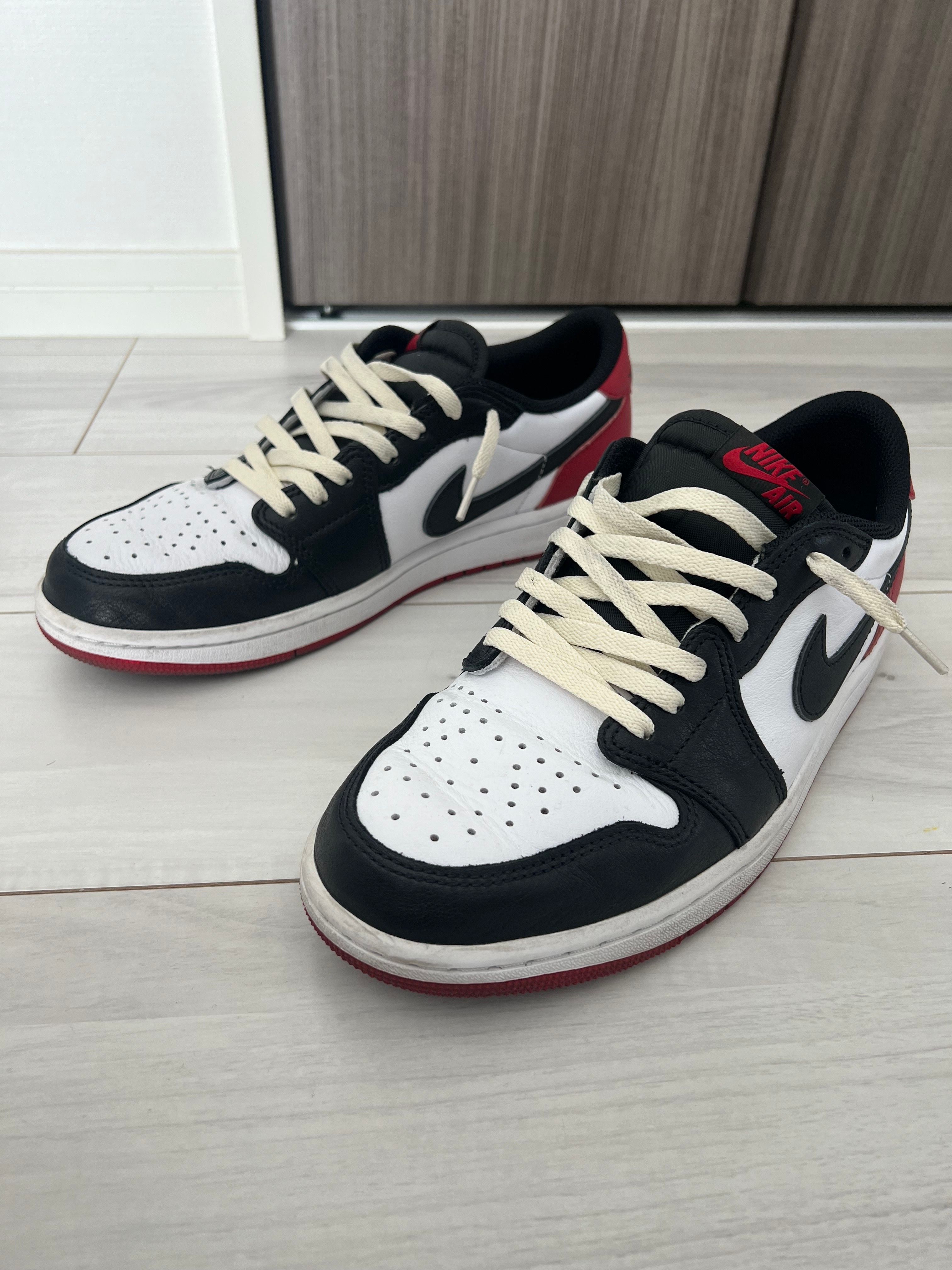 Nike Air Jordan 1 Retro Low OG "Black Toe"