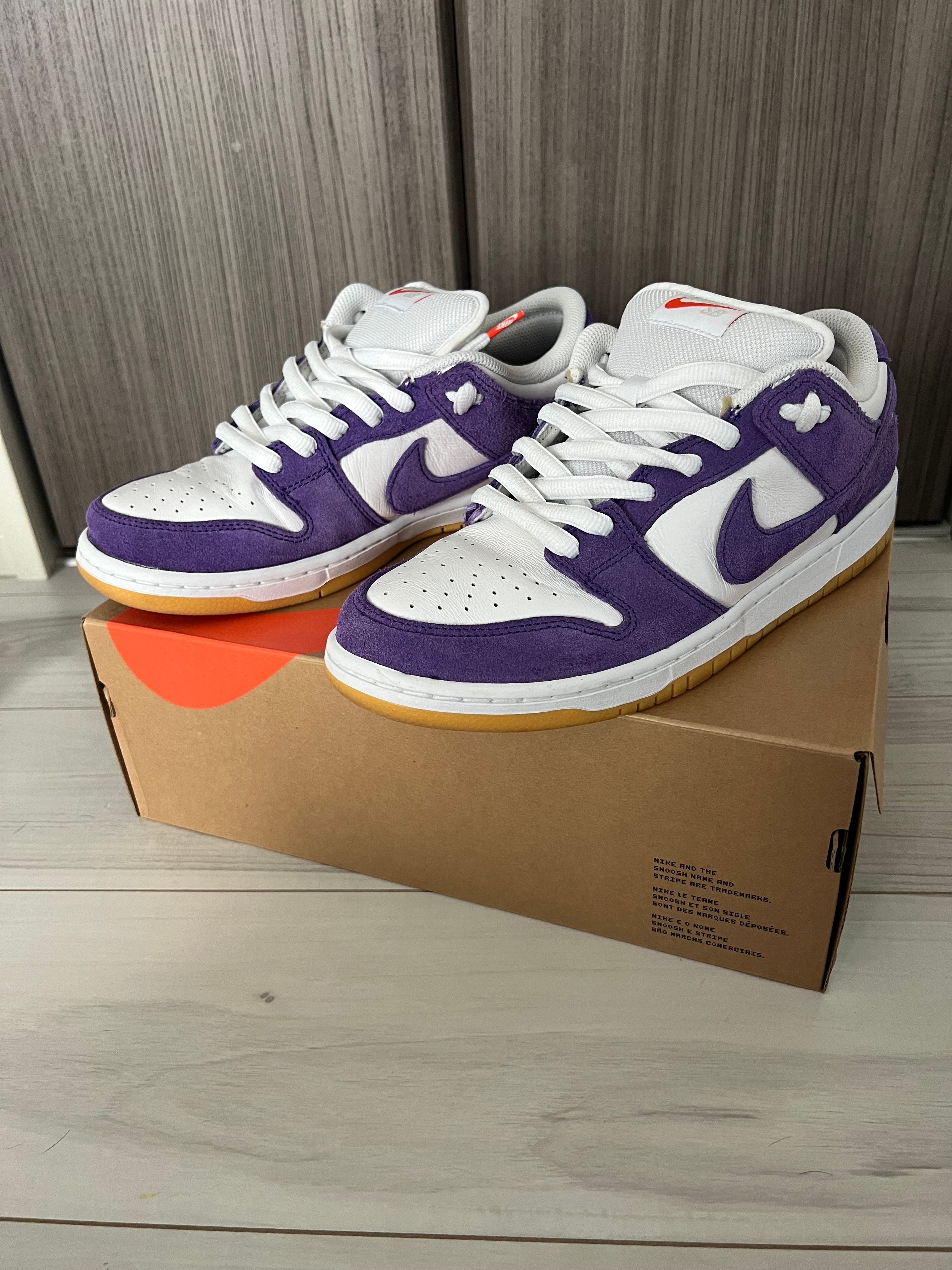 Nike SB Dunk Low Pro ISO Orange Label "Court Purple Gum"
