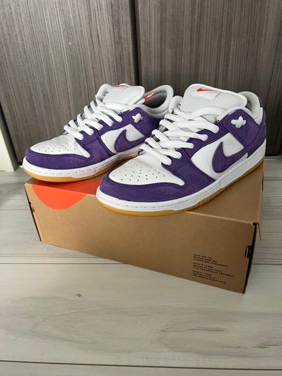 Nike SB Dunk Low Pro ISO Orange Label "Court Purple Gum"