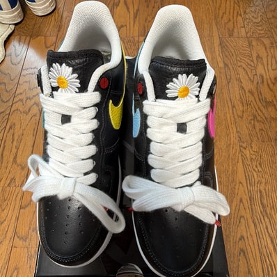 PEACEMINUSONE × Nike Air Force 1 Low '07 Para-Noise 3.0 "Black and Multi-Color" / G-DRAGON