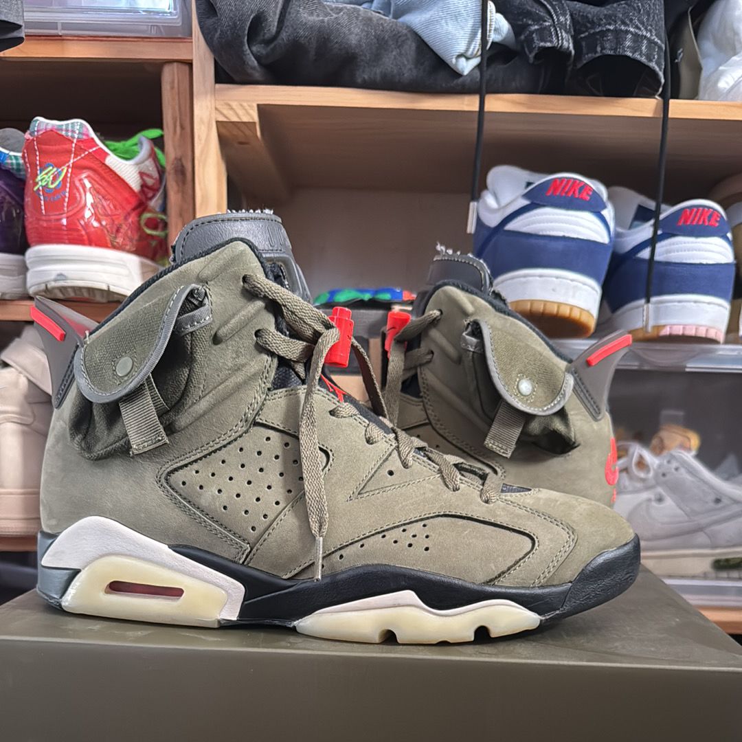 Travis Scott × Nike Air Jordan 6 Retro "Medium Olive"