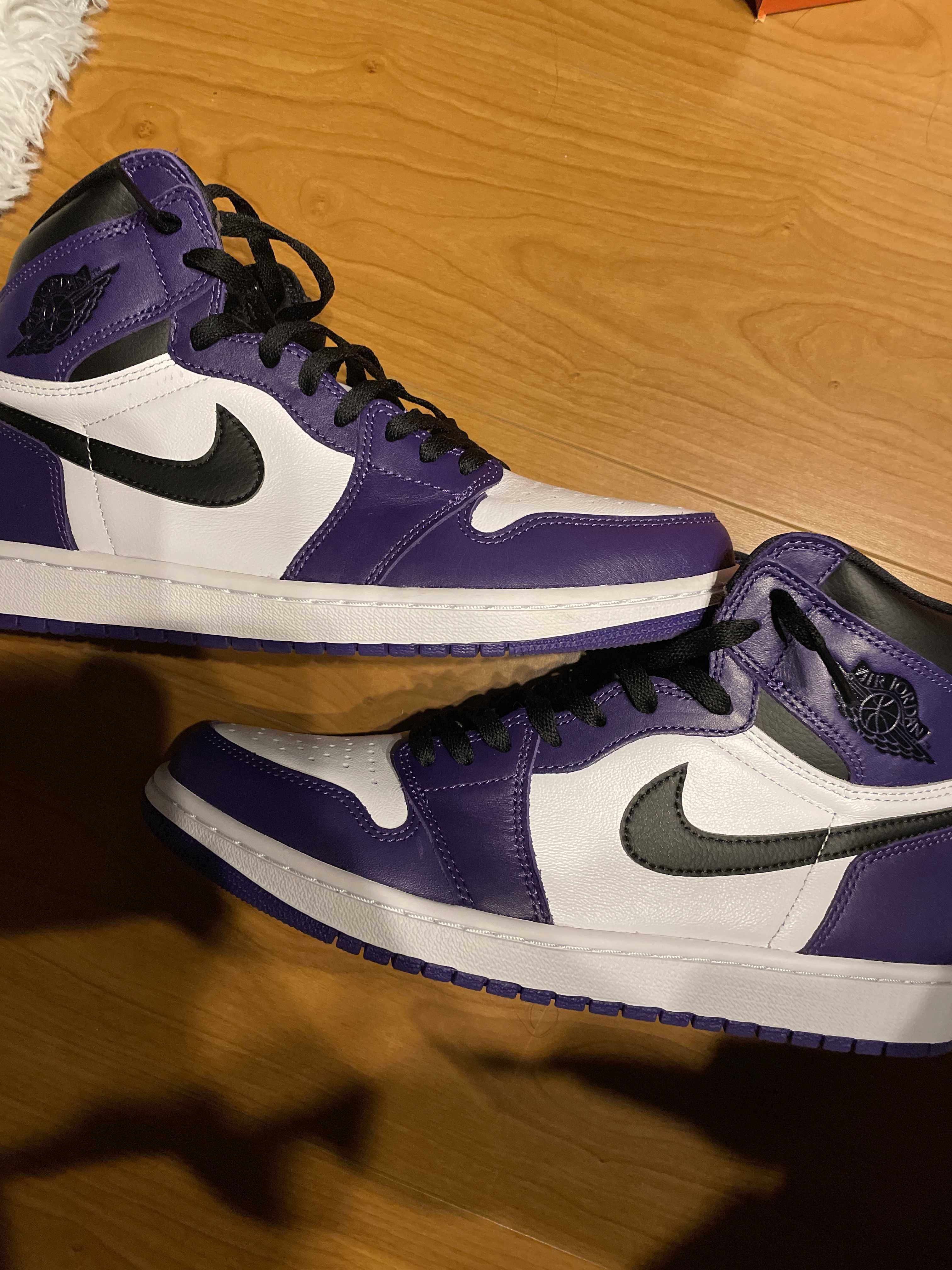 Nike Air Jordan 1 Retro High OG "Court Purple White/Black" (2020)