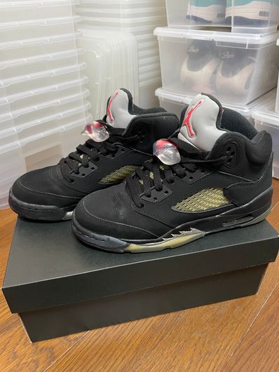 NIKE AIR JORDAN 5 RETRO BLACK METALLIC 2016 (GS)